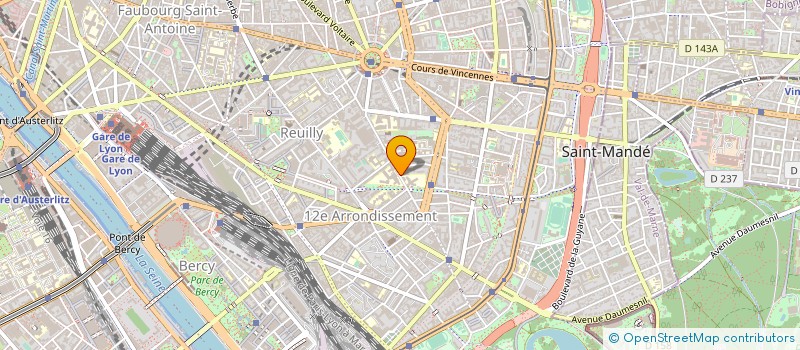 localisation de l'entreprise MONSIEUR JULIEN BORDET  PARIS