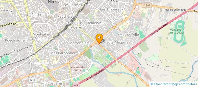 localisation de l'entreprise MONSIEUR JULIEN BORIES  NIMES