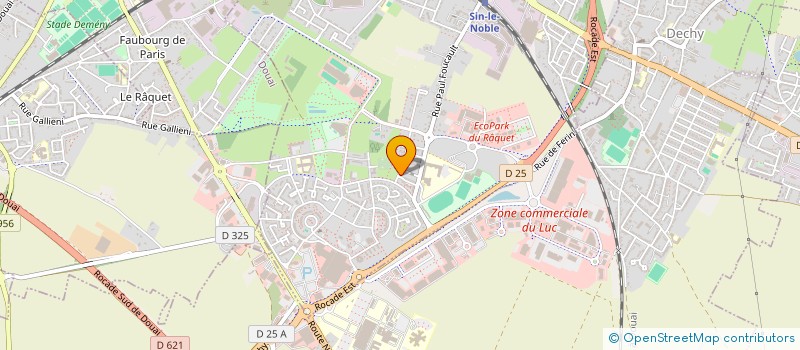 localisation de l'entreprise MONSIEUR JULIEN BORZYMOWSKI  SIN-LE-NOBLE