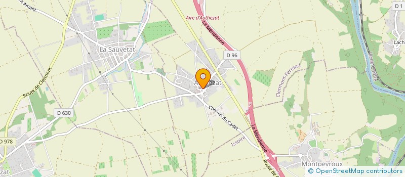 localisation de l'entreprise MONSIEUR JULIEN BOSCHER  AUTHEZAT