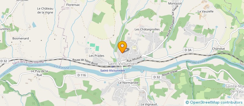 localisation de l'entreprise MONSIEUR JULIEN BOSSIS à SAINT-VICTURNIEN