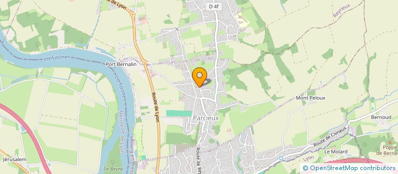 localisation de l'entreprise MONSIEUR JULIEN BOUCHARD  PARCIEUX