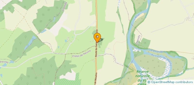 localisation de l'entreprise MONSIEUR JULIEN BOUCHET  CHEMILLY