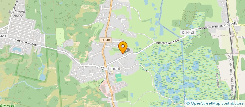 localisation de l'entreprise MONSIEUR JULIEN BOUCHET  MERLIMONT