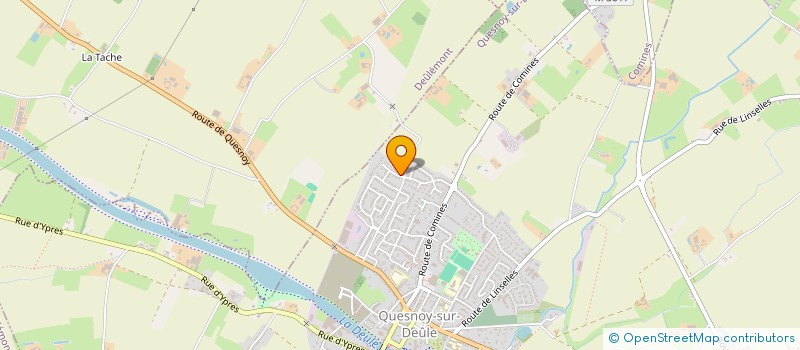 localisation de l'entreprise MONSIEUR JULIEN BOUCKAERT à QUESNOY SUR DEULE