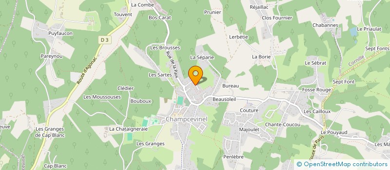 localisation de l'entreprise MONSIEUR JULIEN BOUDET à LIBOURNE