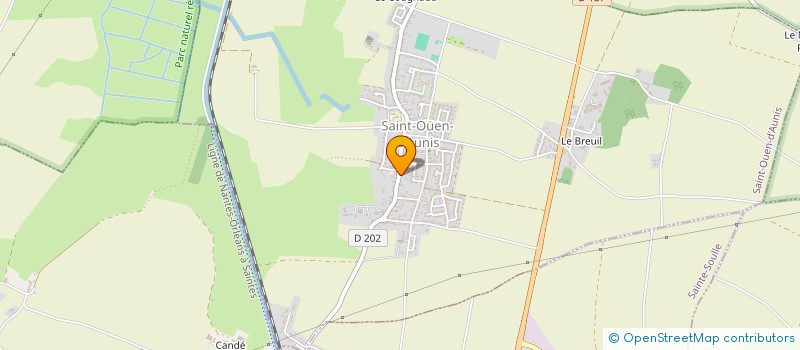 localisation de l'entreprise MONSIEUR JULIEN BOUHIER  SAINT-OUEN-D'AUNIS