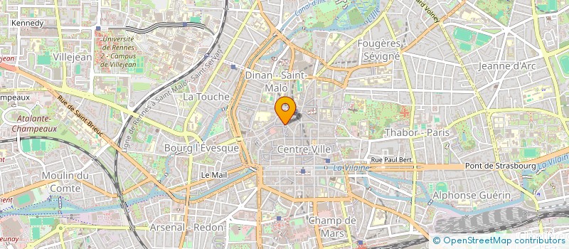 localisation de l'entreprise MONSIEUR JULIEN BOUHNIK à RENNES