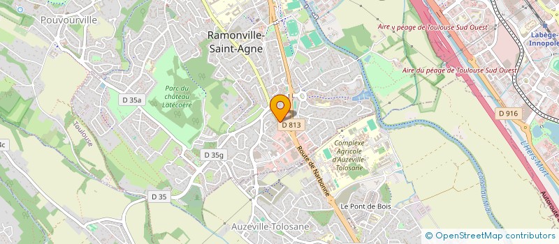 localisation de l'entreprise MONSIEUR JULIEN BOUILLANT  RAMONVILLE-SAINT-AGNE