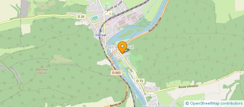 localisation de l'entreprise MONSIEUR JULIEN BOULANGER  LAFELINE