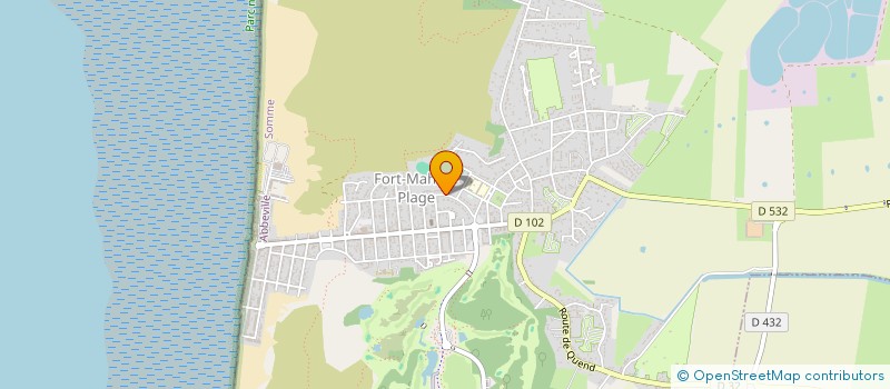 localisation de l'entreprise MONSIEUR JULIEN BOULANGER  FORT-MAHON-PLAGE