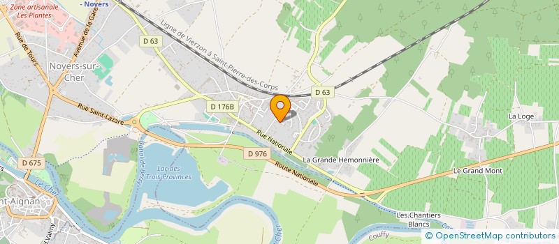 localisation de l'entreprise MONSIEUR JULIEN BOULLAULT  NOYERS-SUR-CHER