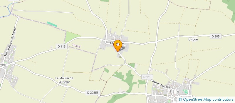 localisation de l'entreprise MONSIEUR JULIEN BOULOUX  THAIRE