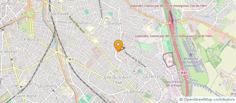 localisation de l'entreprise MONSIEUR JULIEN BOULZE à TOULOUSE