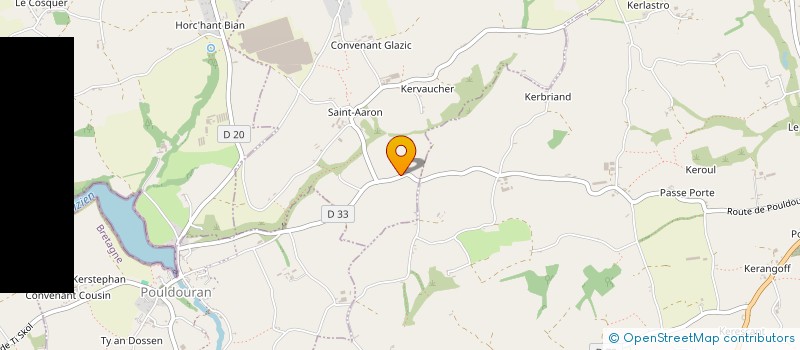 localisation de l'entreprise MONSIEUR JULIEN BOURDET  PLEUMEUR-GAUTIER