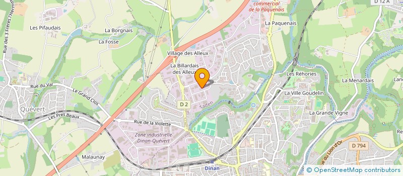 localisation de l'entreprise MONSIEUR JULIEN BOURGES à TADEN