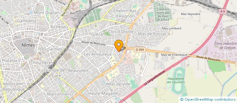 localisation de l'entreprise MONSIEUR JULIEN BOURLART à NIMES