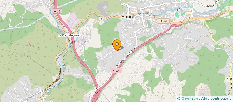 localisation de l'entreprise MONSIEUR JULIEN BOURRELLY  AURIOL