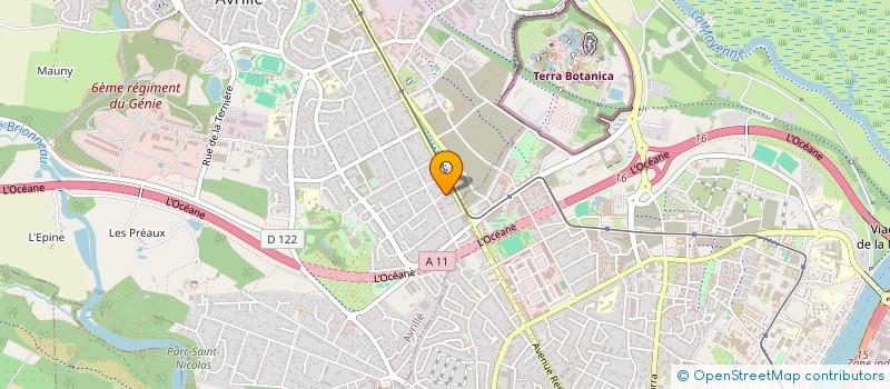 localisation de l'entreprise MONSIEUR JULIEN BOURTAULT  LOIRE-AUTHION