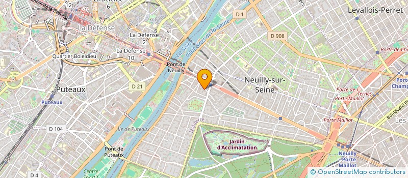 localisation de l'entreprise MONSIEUR JULIEN BOUSREZ à NEUILLY-SUR-SEINE