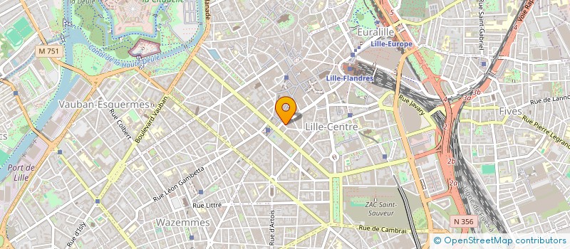 localisation de l'entreprise MONSIEUR JULIEN BOUSSEMART à LILLE