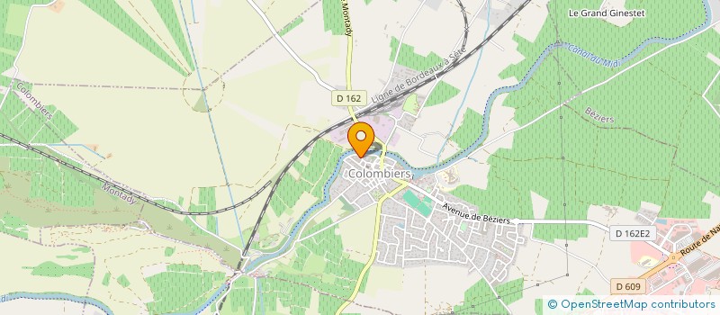 localisation de l'entreprise MONSIEUR JULIEN BOUTILLIER à COLOMBIERS