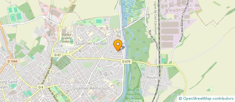 localisation de l'entreprise MONSIEUR JULIEN BOUTILLIER à SAINT-QUENTIN