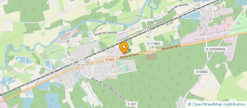 localisation de l'entreprise MONSIEUR JULIEN BOUTINEAUD  SAINT-MARS-LA-BRIERE