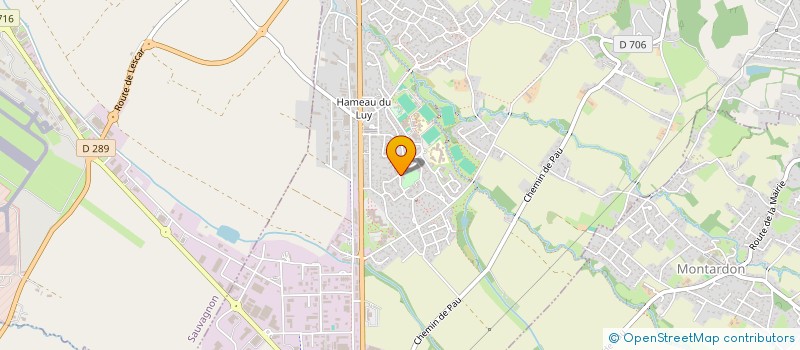 localisation de l'entreprise MONSIEUR JULIEN BOUZET  PEYREHORADE