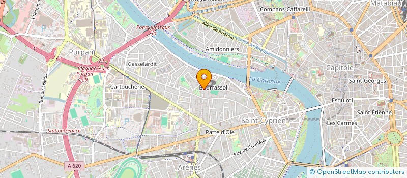 localisation de l'entreprise MONSIEUR JULIEN BOXBERGER à TOULOUSE