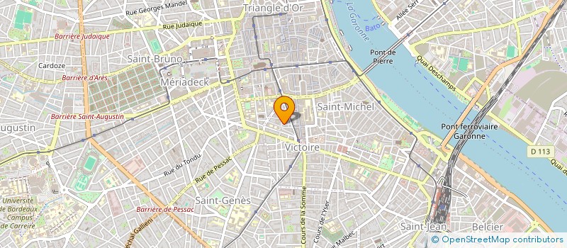 localisation de l'entreprise MONSIEUR JULIEN BOYER à BORDEAUX