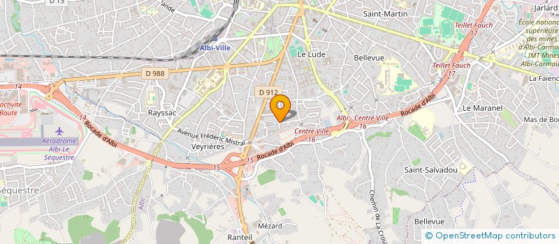 localisation de l'entreprise MONSIEUR JULIEN BOYER à ALBI