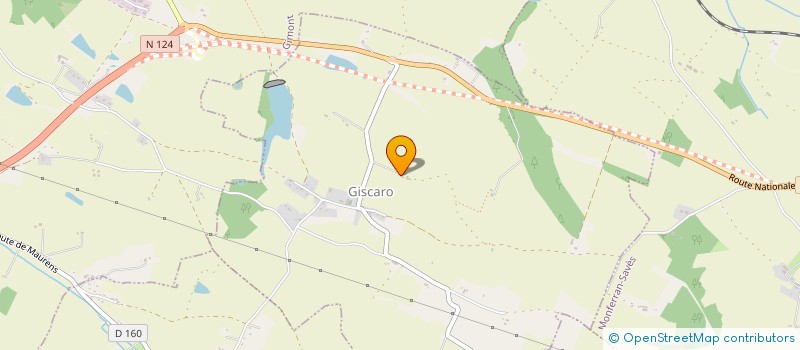 localisation de l'entreprise MONSIEUR JULIEN BRAGATO  MAURENS