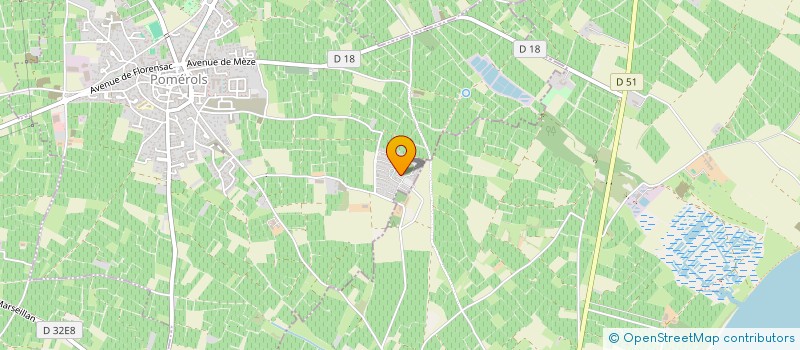 localisation de l'entreprise MONSIEUR JULIEN BRAIDY  POMEROLS