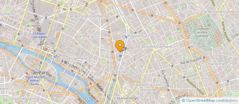 localisation de l'entreprise MONSIEUR JULIEN BRAMI  PARIS