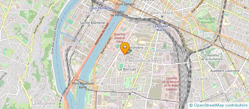 localisation de l'entreprise MONSIEUR JULIEN BRANDSTETTER  LYON