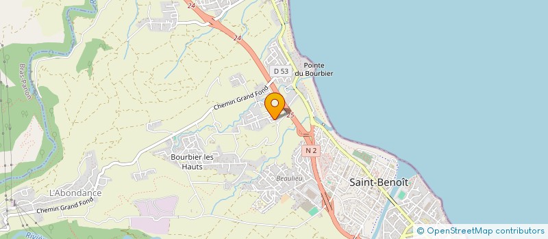 localisation de l'entreprise MONSIEUR JULIEN BRANTONNE à SAINT-BENOIT