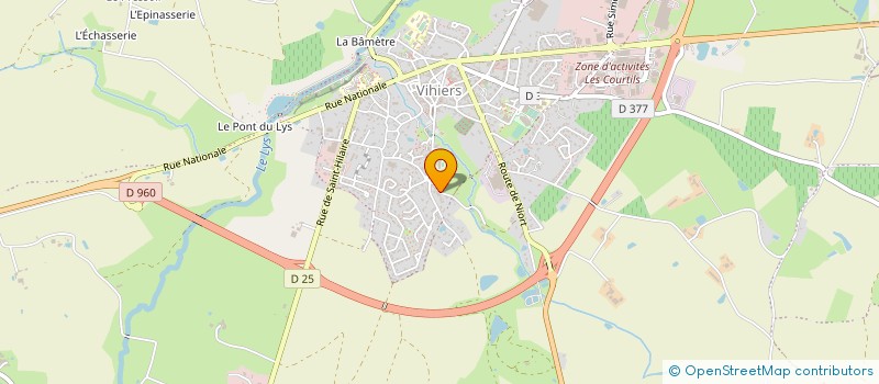 localisation de l'entreprise MONSIEUR JULIEN BRARD à LYS-HAUT-LAYON