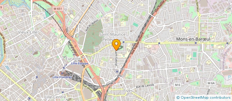 localisation de l'entreprise MONSIEUR JULIEN BRAS à LILLE