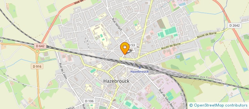 localisation de l'entreprise MONSIEUR JULIEN BRAY  NIEPPE