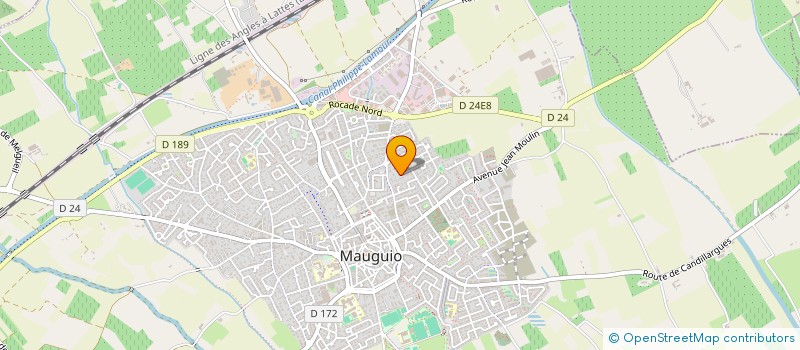 localisation de l'entreprise MONSIEUR JULIEN BREGEON  MAUGUIO