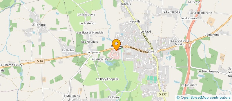 localisation de l'entreprise MONSIEUR JULIEN BREHANT à HERIC