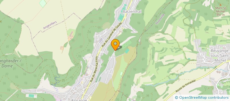 localisation de l'entreprise MONSIEUR JULIEN BRESSAN  ALGRANGE