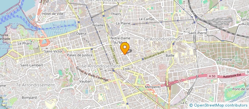 localisation de l'entreprise MONSIEUR JULIEN BRETON à MARSEILLE