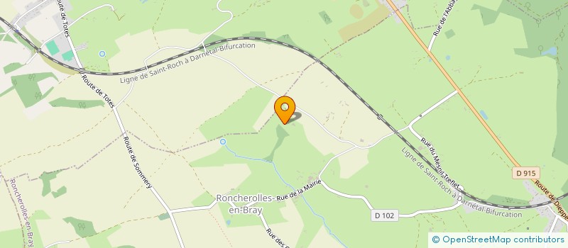 localisation de l'entreprise MONSIEUR JULIEN BRIANCHON  RONCHEROLLES-EN-BRAY
