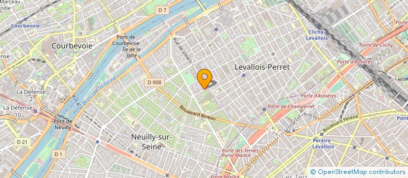 localisation de l'entreprise MONSIEUR JULIEN BRIANT à NEUILLY SUR SEINE