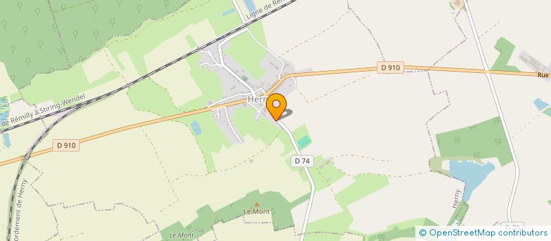 localisation de l'entreprise MONSIEUR JULIEN BRICK  HERNY