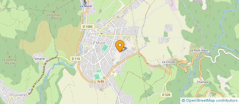 localisation de l'entreprise MONSIEUR JULIEN BRIGNOLI  LA MURE