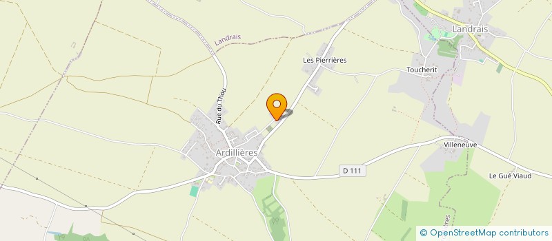 localisation de l'entreprise MONSIEUR JULIEN BRILLAUD  ARDILLIERES