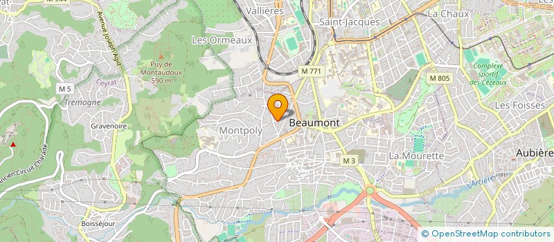 localisation de l'entreprise MONSIEUR JULIEN BRINGER à BEAUMONT